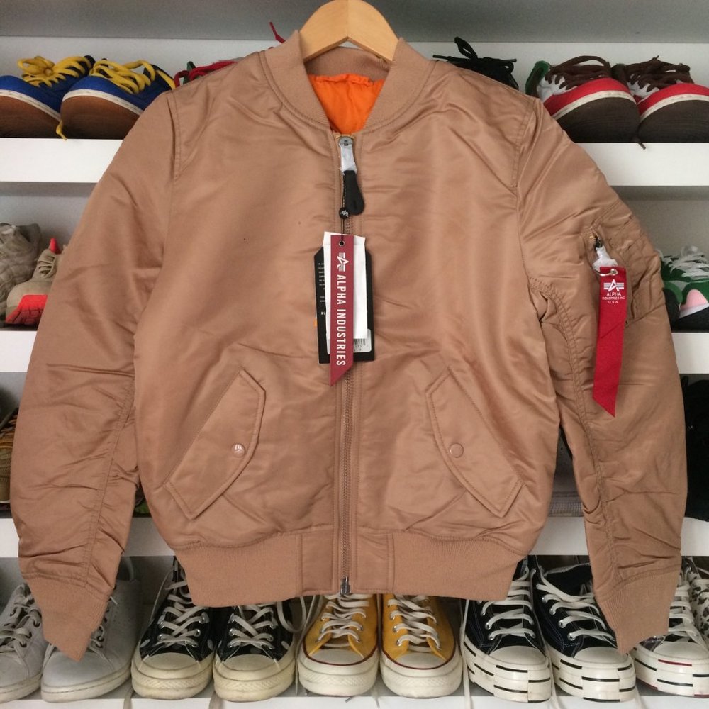 ALPHA INDUSTRIES MA-1 Reversible Bomber Jacket